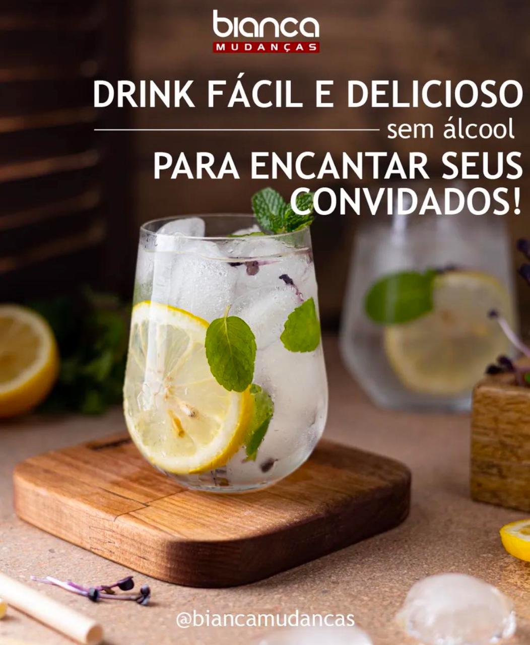 Limonada com Hortelã e Gengibre: Um Drink Refrescante e Sem Álcool para Seu Próximo Evento.